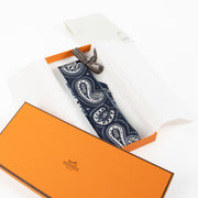 Shop the authentic Hermès Dark Light Multicolour Silk Twilly on Labellov.com !