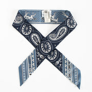 Shop the authentic Hermès Dark Light Multicolour Silk Twilly on Labellov.com !