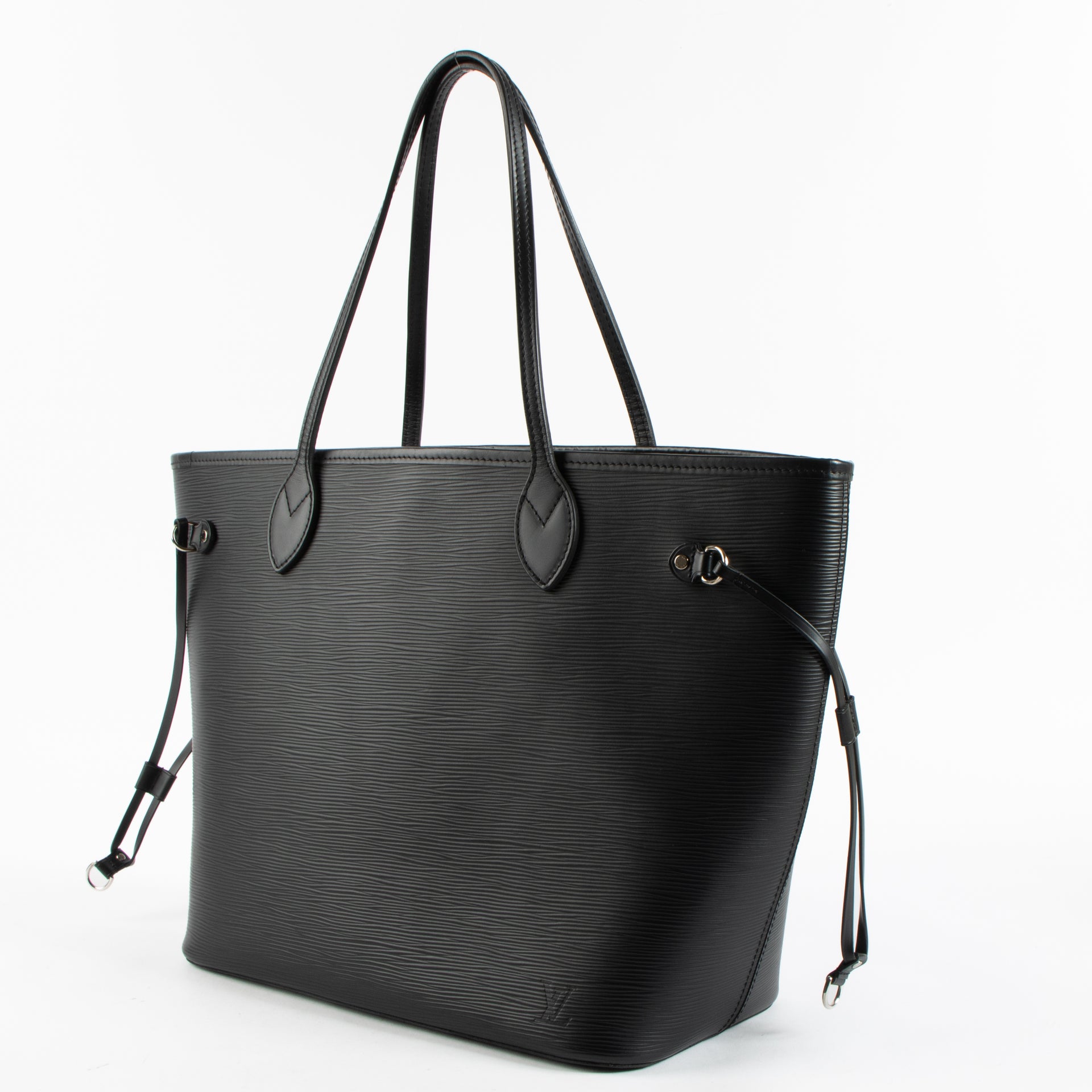 Shop the authentic Louis Vuitton Black Epi Neverfull MM Bag on Labellov.com !