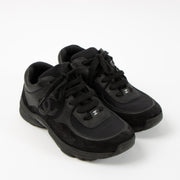 Shop this authentic Chanel Black Sneakers Size 37  pre-loved on Labellov.com 