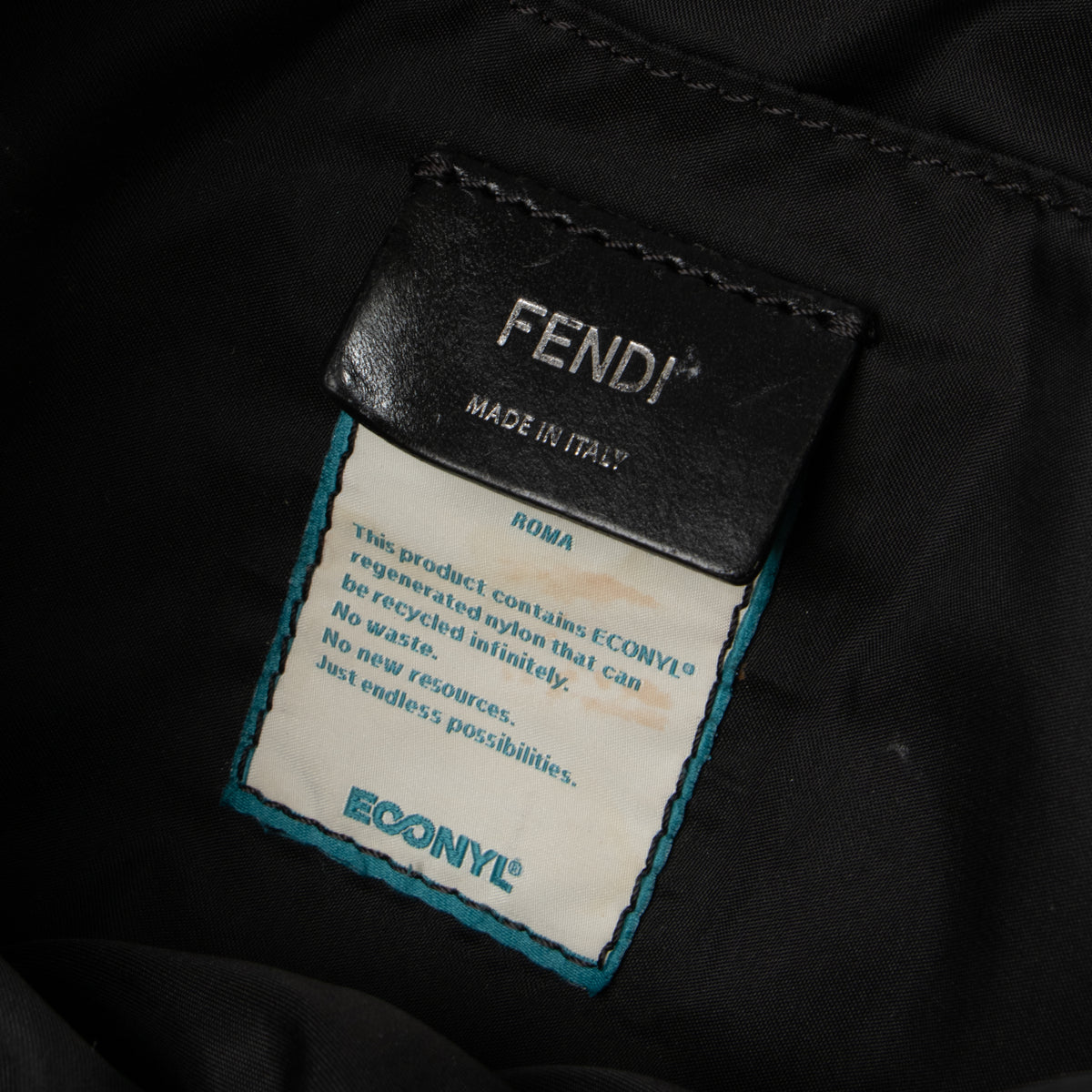 Shop this authentic Fendi Black Diaper Bag pre-loved on Labellov.com