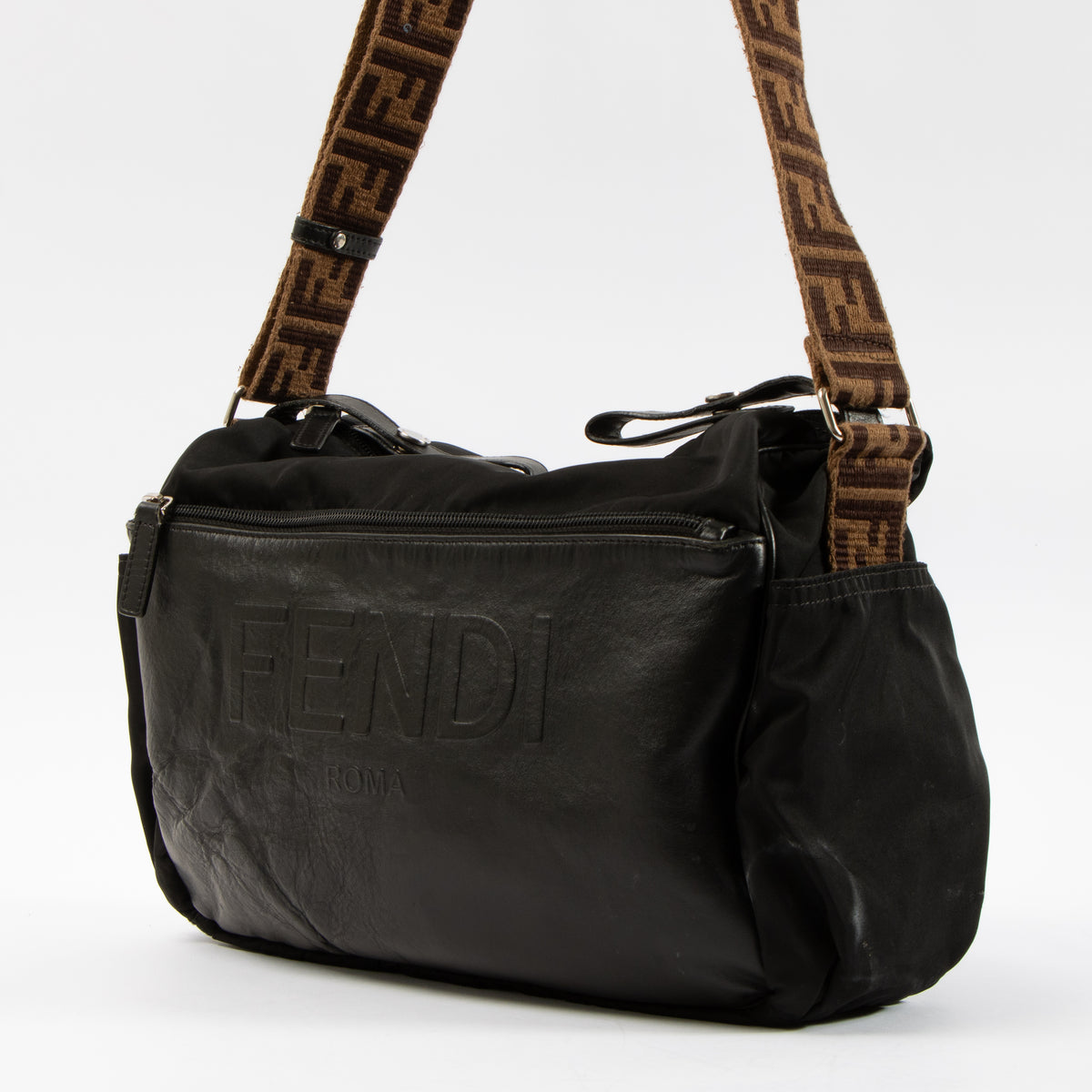 Shop this authentic Fendi Black Diaper Bag pre-loved on Labellov.com
