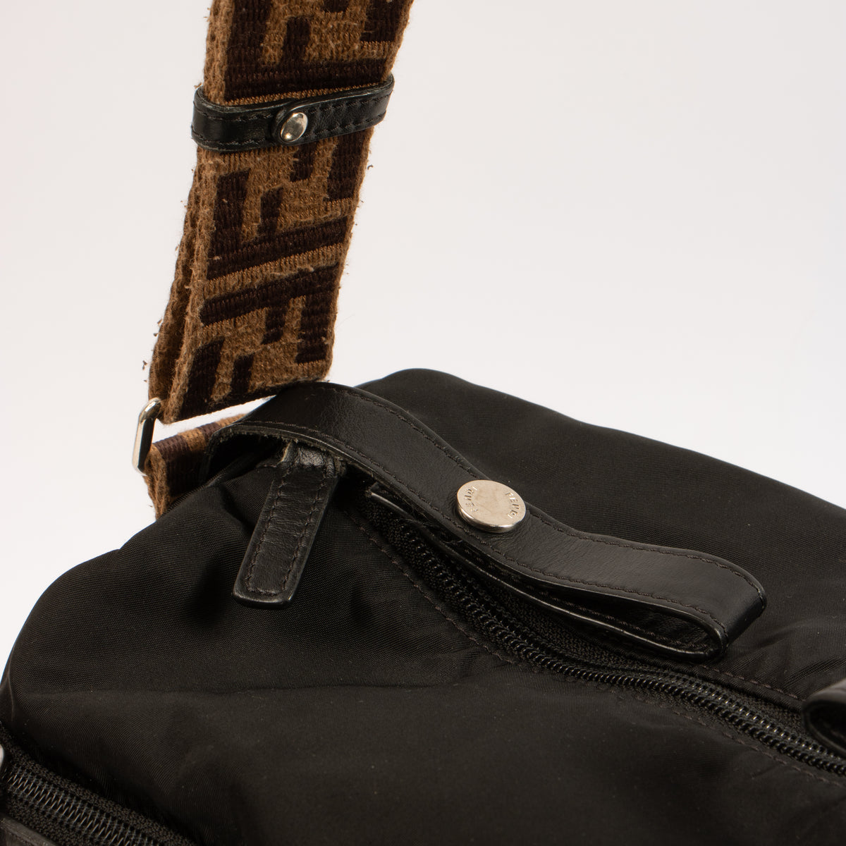 Shop this authentic Fendi Black Diaper Bag pre-loved on Labellov.com