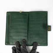 Shop this authentic Delvaux Green Ostrich Vintage Shoulder Bag pre-loved on Labellov.com 