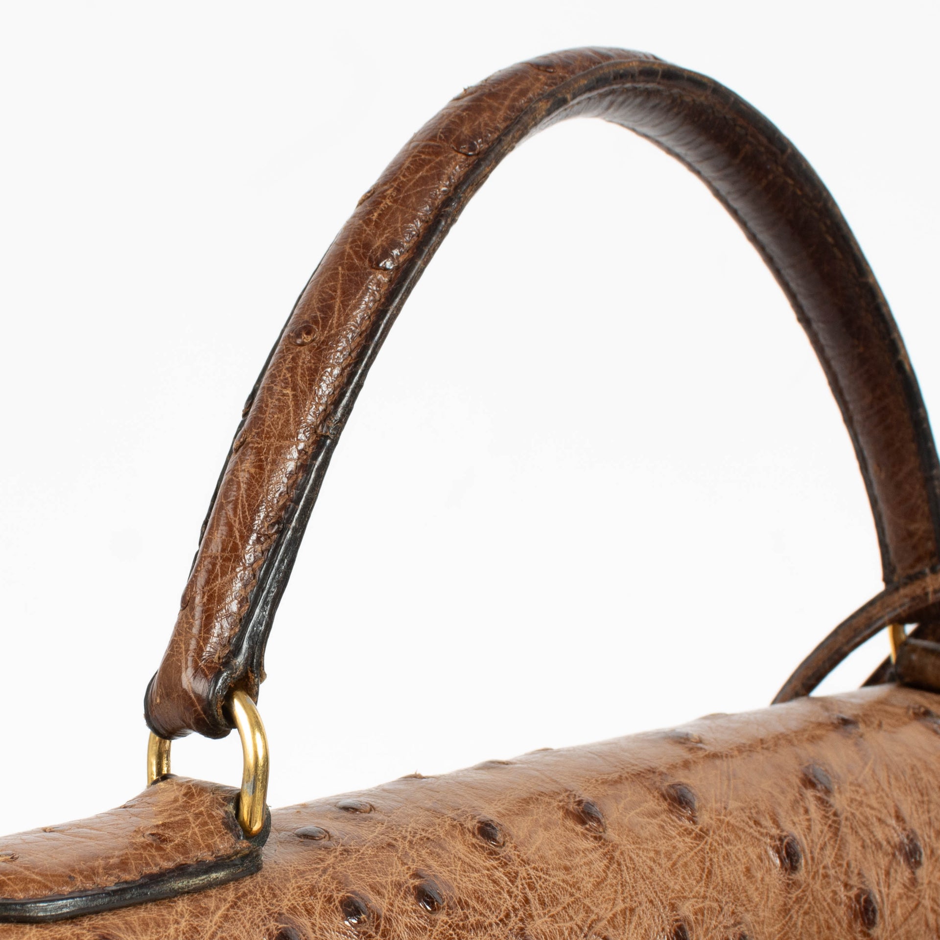 Hermès Kelly 32 Alezan Ostrich GHW