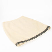 Shop this 100% authentic Chanel 94P Beige Tweed Jacket/Skirt Set at Labellov.com