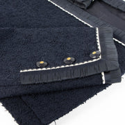 Shop the authentic Chanel 94 P Blue Tweed Jacket/Skirt Set - FR 40 second hand on Labellov.com
