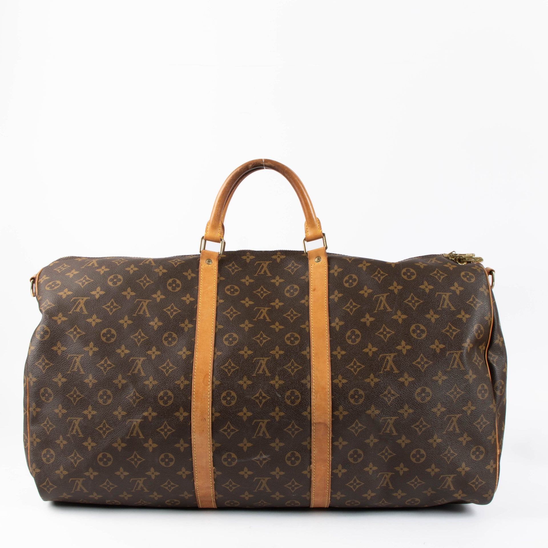 Shop the authentic Louis Vuitton Monogram Keepall Bandouliere 60 Travel Bag second hand on Labellov.com