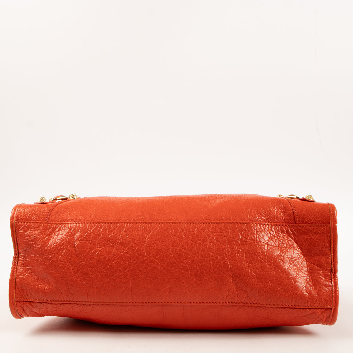Shop this authentic Balenciaga Vermillon Arena Giant 12 Medium City Bag pre-loved on Labellov.com