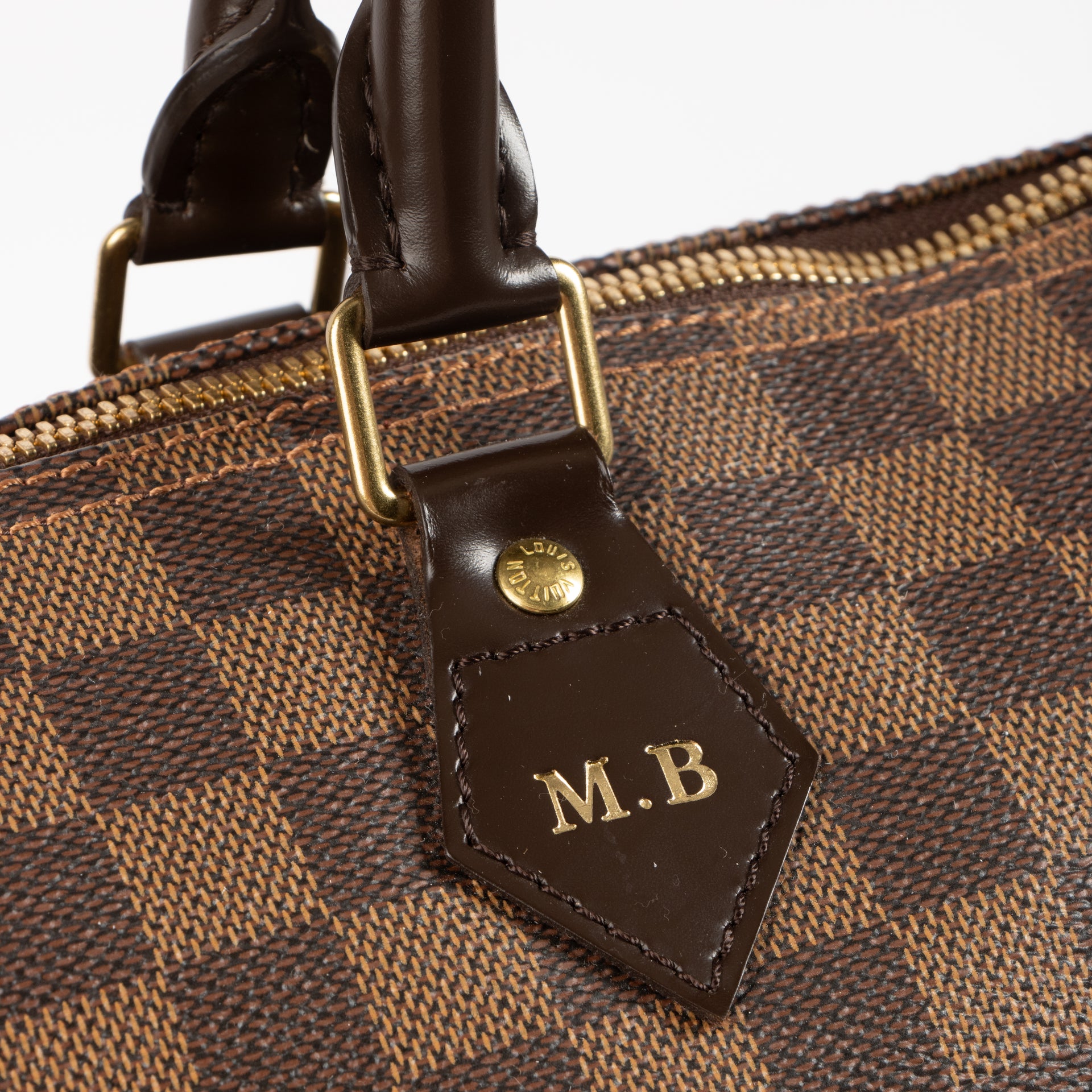 Louis Vuitton Damier Ebene Speedy 35 Bag