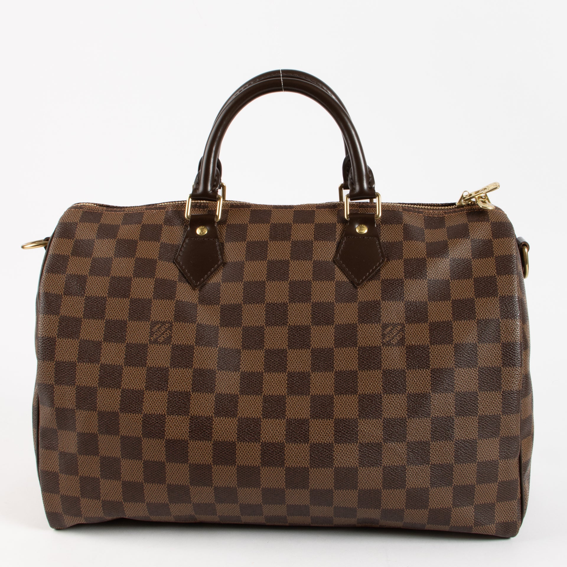 Louis Vuitton Damier Ebene Speedy 35 Bag