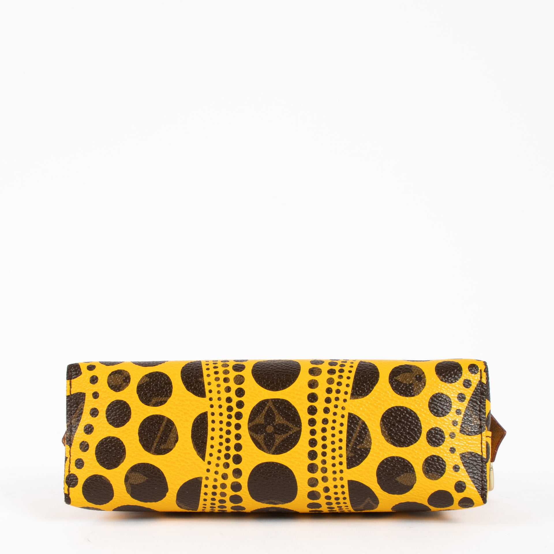 Louis Vuitton LV x Yayoi Kusama Yellow Monogram Pumpkin Dots Cosmetic Pouch PM