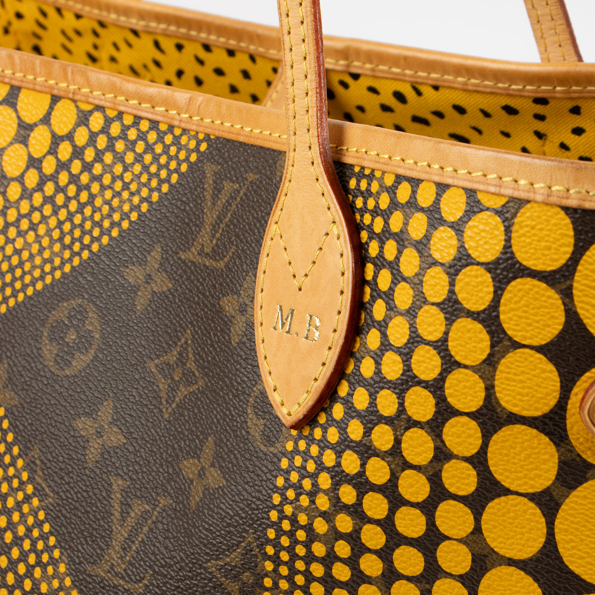 Shop this authentic Louis Vuitton x Yayoi Kusama Infini Dots Neverfull MM Bag pre-loved on Labellov.com