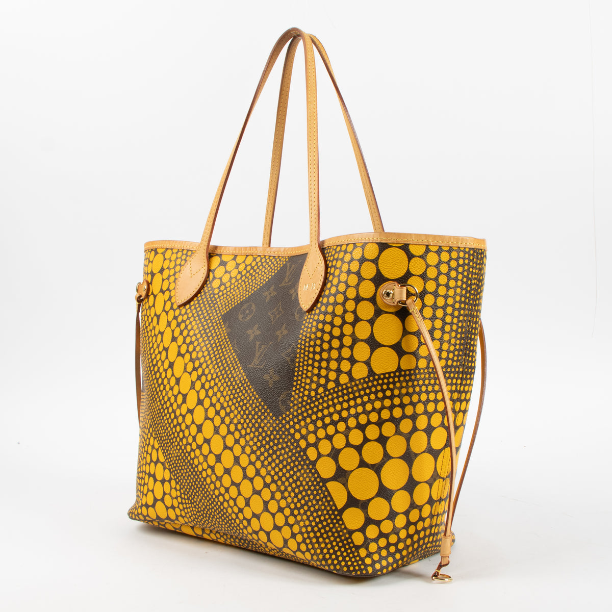 Shop this authentic Louis Vuitton x Yayoi Kusama Infini Dots Neverfull MM Bag pre-loved on Labellov.com