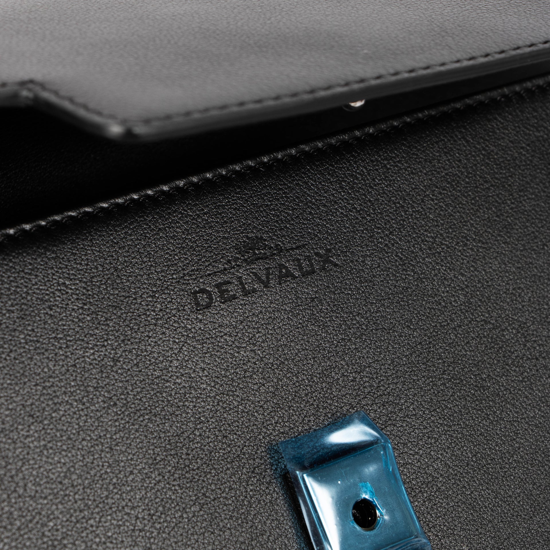 Delvaux All Black Calf Souple Tempête GM Bag