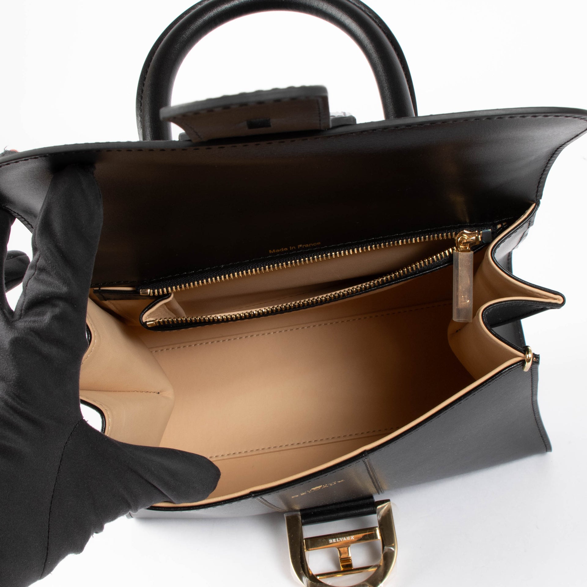 Delvaux Black Box Calf Brillant PM Bag