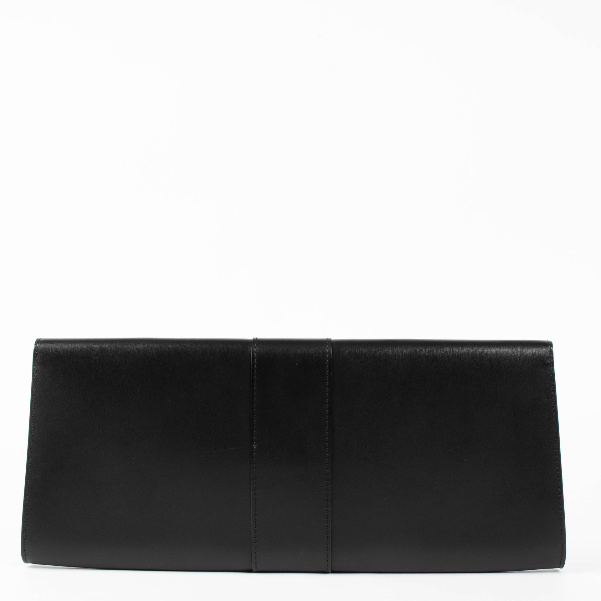 Delvaux Black Box Calf Pochette Brillant Clutch