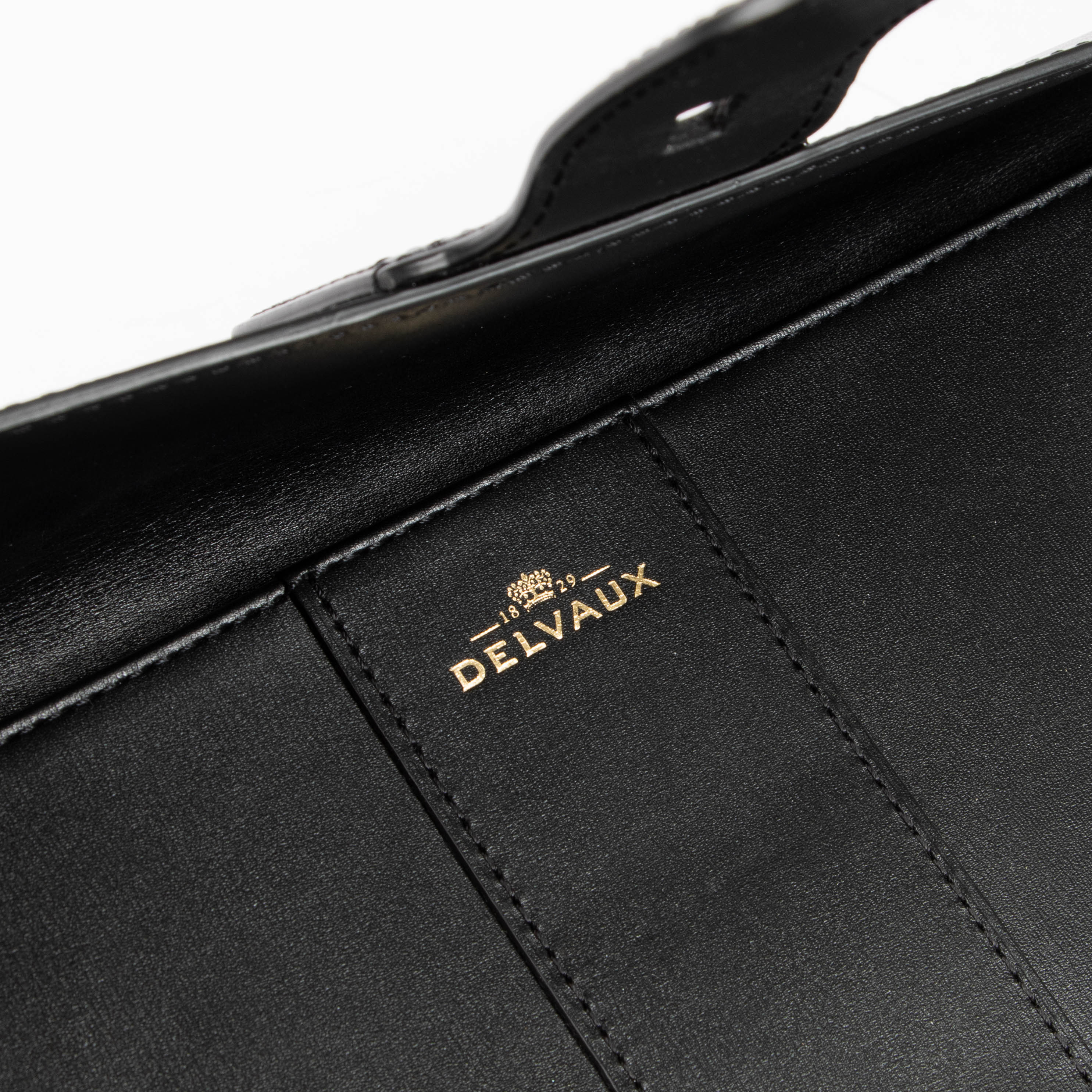 Delvaux Black Box Calf Pochette Brillant Clutch – Labellov