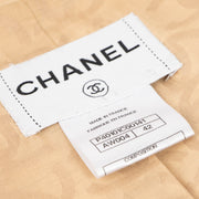 Shop this authentic Chanel Camel Suede Jacket - size 42  pre-loved on Labellov.com 