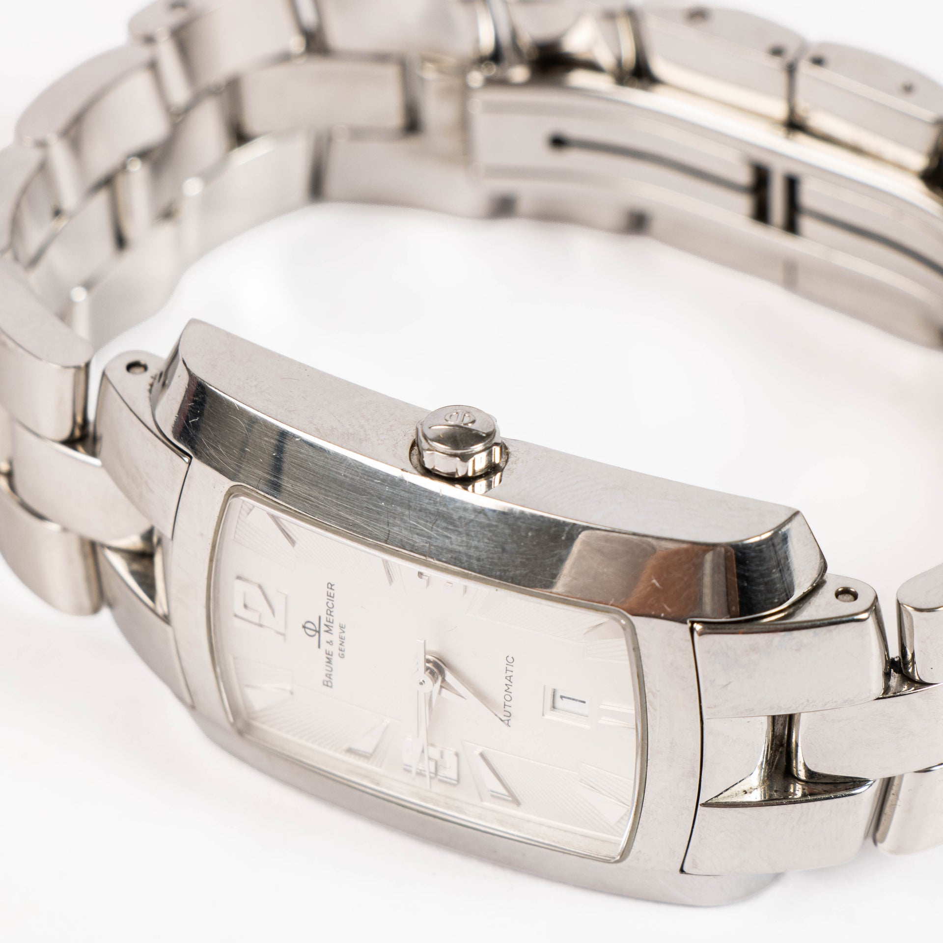 Baume & Merceir Steel Hampton Milleis Watch