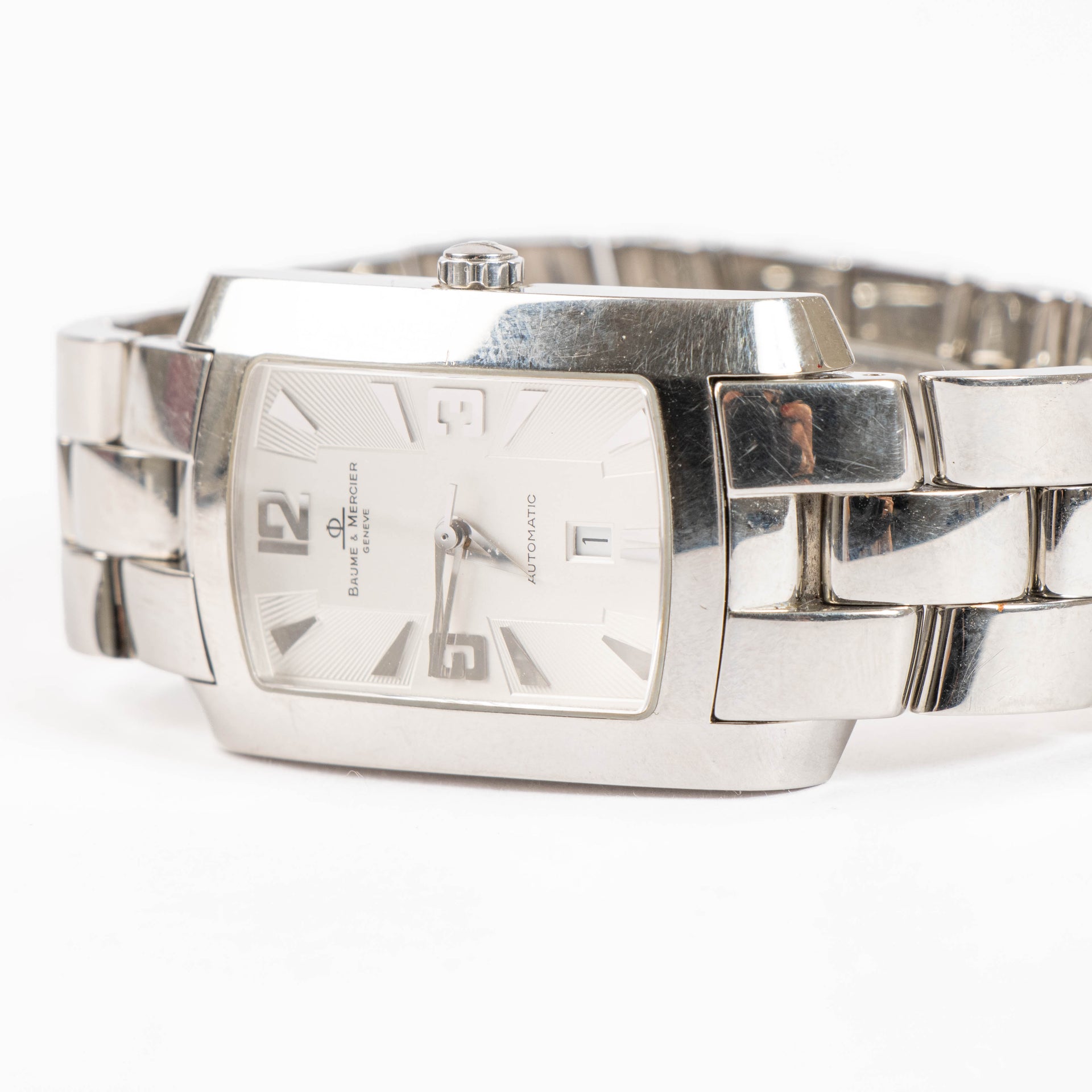 Baume & Merceir Steel Hampton Milleis Watch