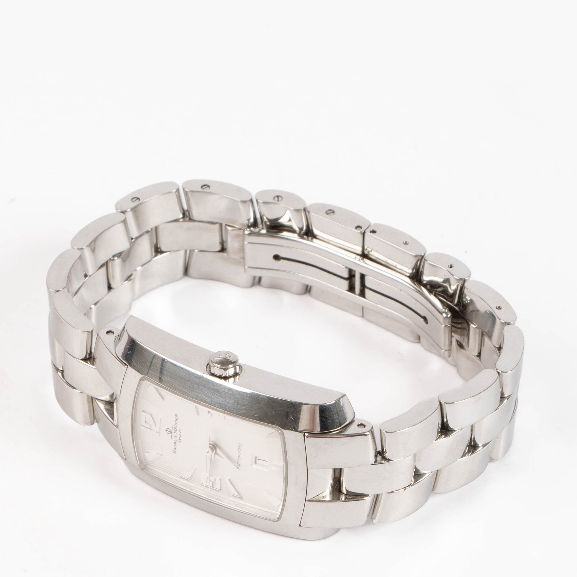 Baume & Merceir Steel Hampton Milleis Watch