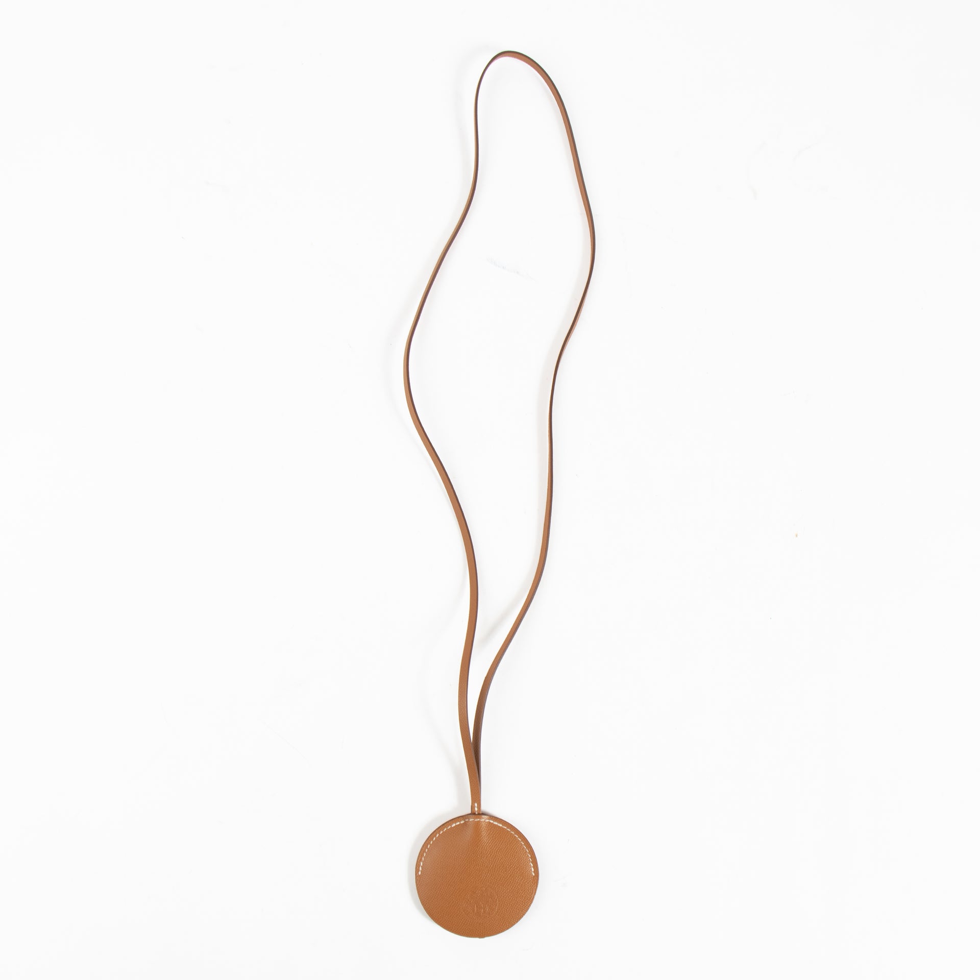 Hermes Gold Madame Mirror Necklace/Charm