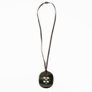 Shop authentic Hermès Buffalo Horn Lift Pendant Necklace on Labellov.com.

