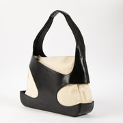 Shop this authentic Ferragamo Black Cut-Out Hobo Bag Pre-loved on Labellov.com