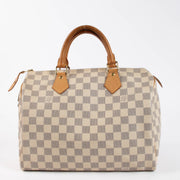 Shop this authentic Louis Vuitton Damier Azur Speedy 30 pre-loved on Labellov.com