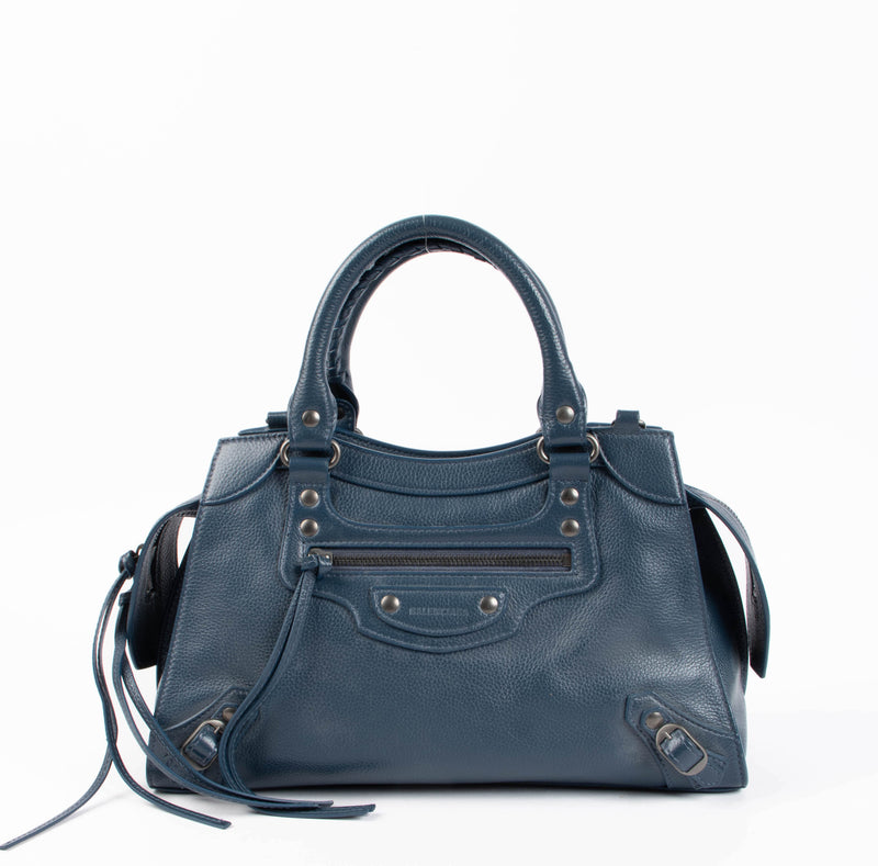 Balenciaga Blue Neo Classic Small Bag