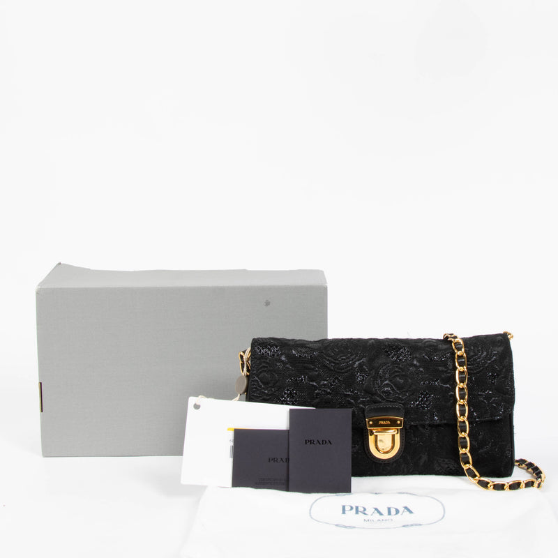 Prada Pattina Tessuto Lure Bag
