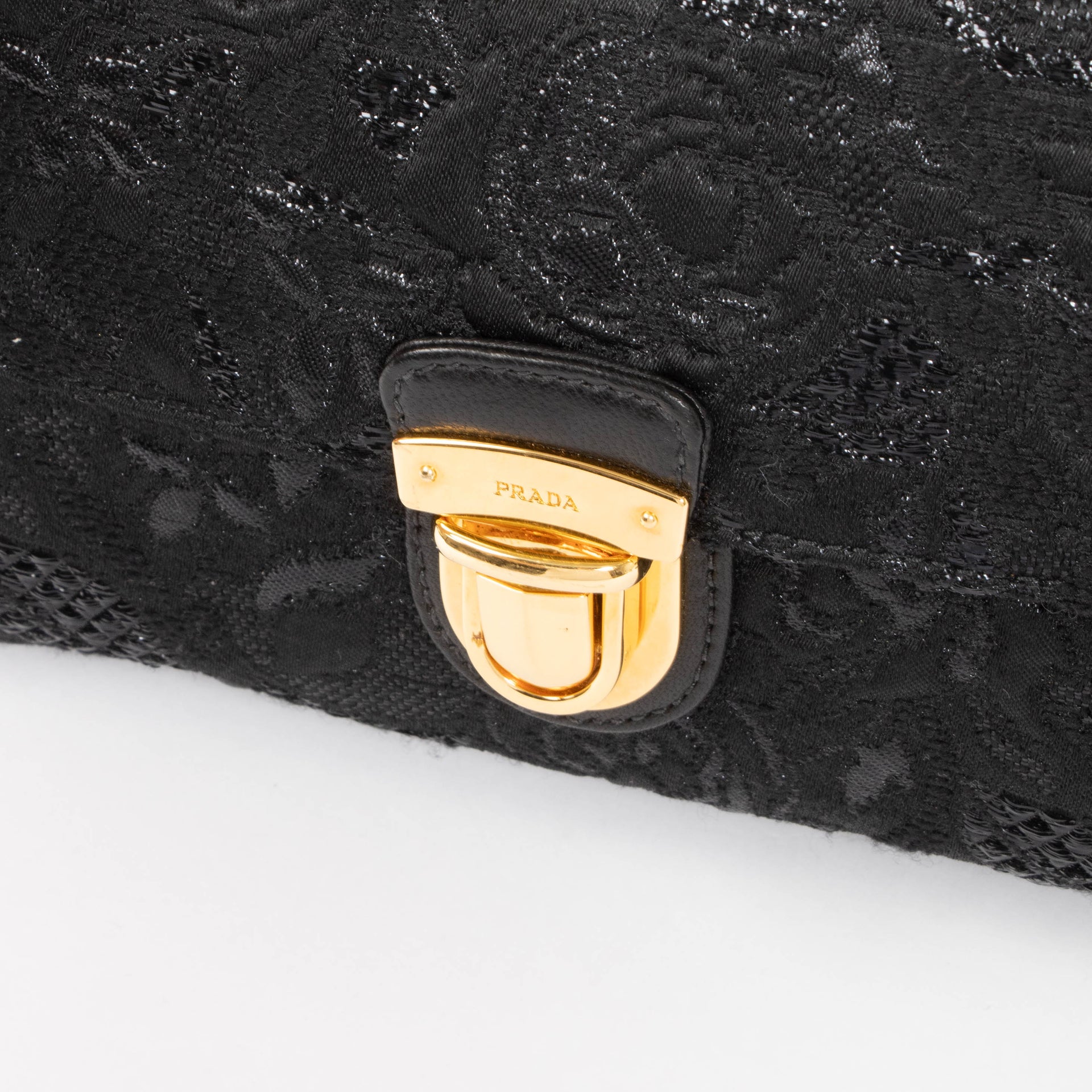 Prada Pattina Tessuto Lure Bag