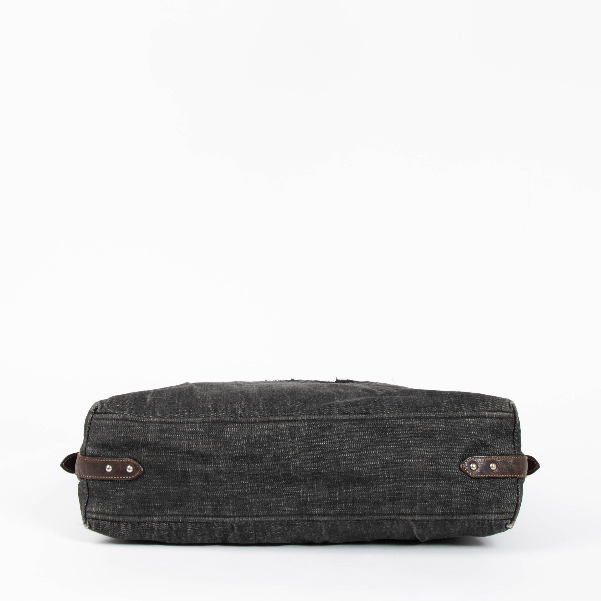 Prada Black Jacquard Chain Bag