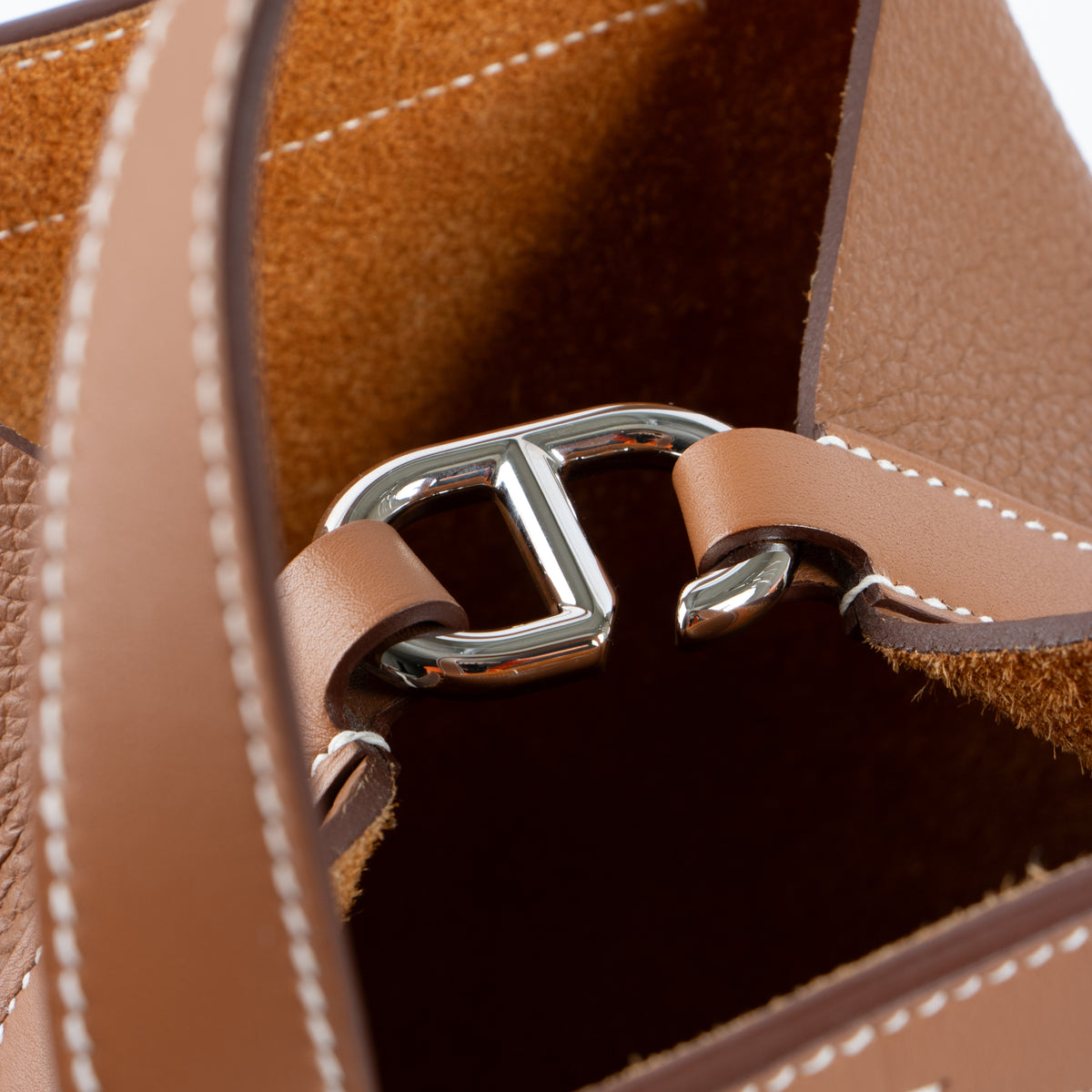 Hermes In-The-Loop 18 Gold Clemence/Swift PHW