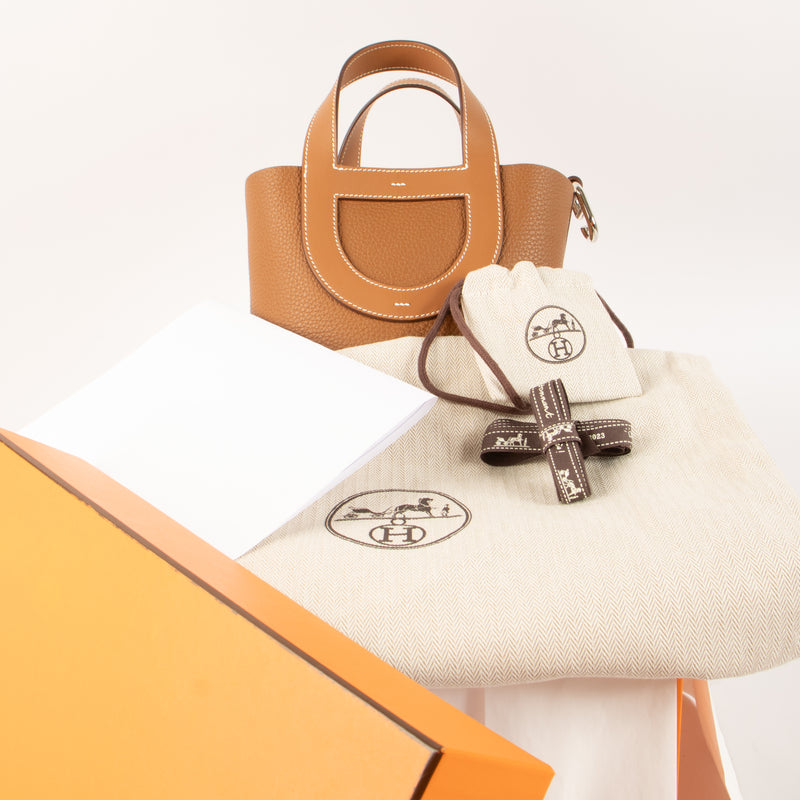 Hermes In-The-Loop 18 Gold Clemence/Swift PHW