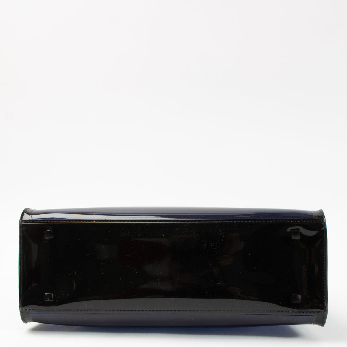 Shop this authentic Delvaux Blue Vinyl Tempête Dark Night Bag pre-loved on labellov.com