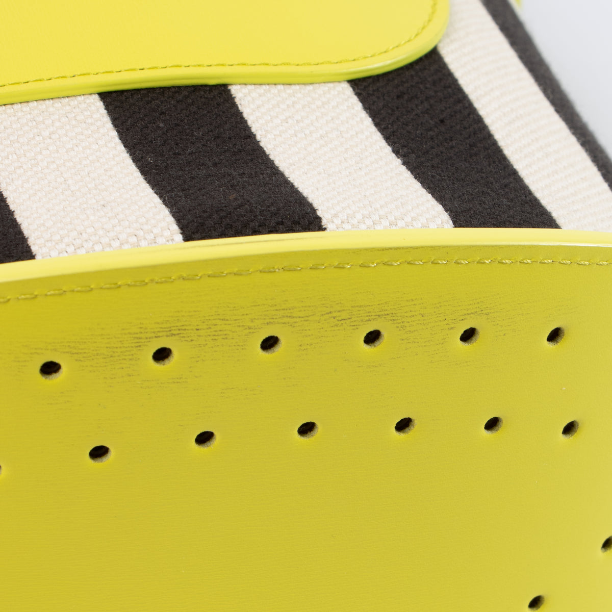 Shop this authentic Delvaux Neon Memphis Pin Mini Bucket Bag pre-loved on Labellov.com
