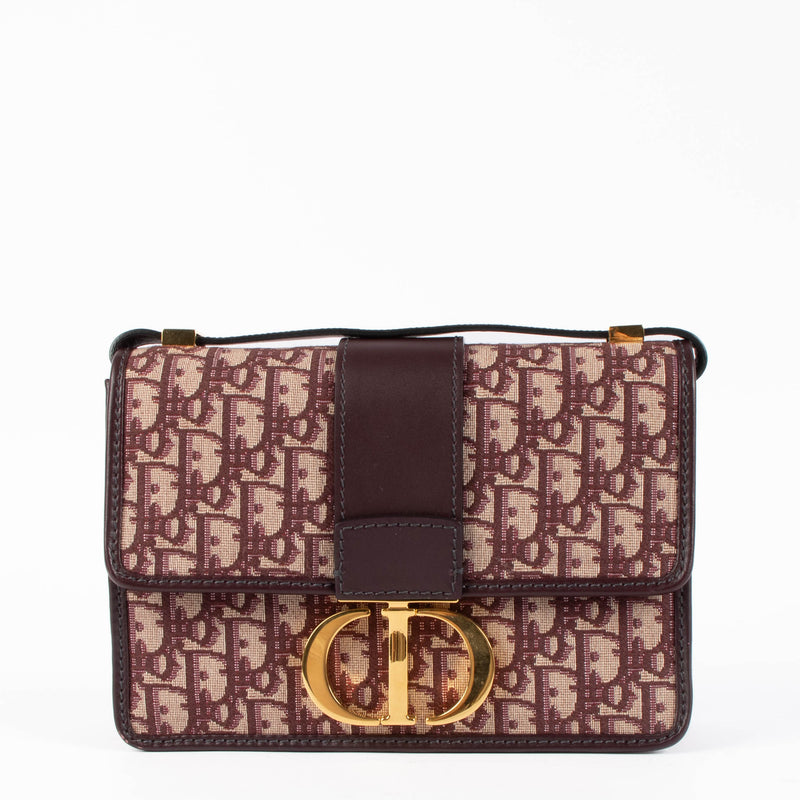 Christian Dior Bordeaux Oblique Montaigne Bag