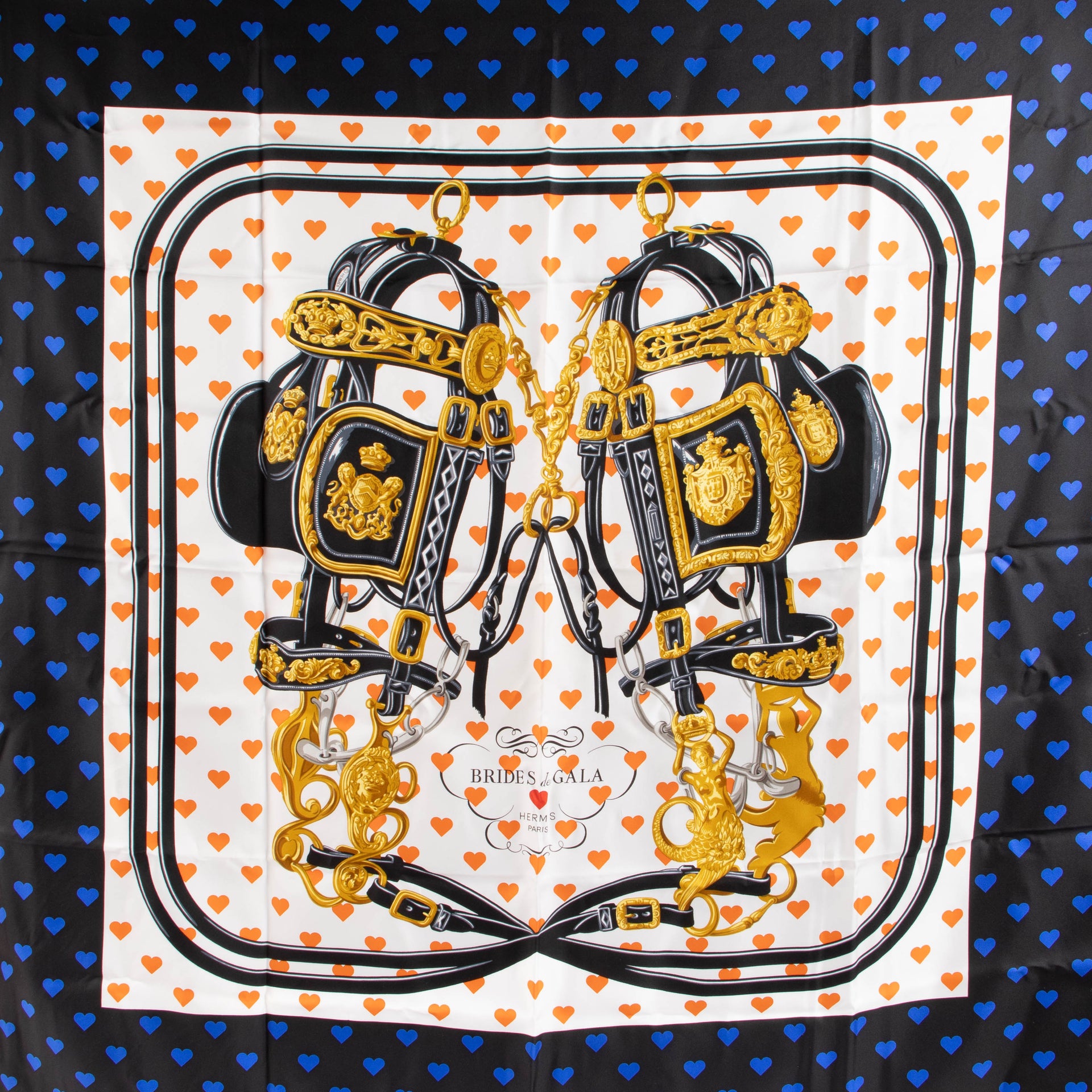 Shop this 100% authentic Hermès Carré de Soie 90 Brides de Gala Scarf at Labellov.com