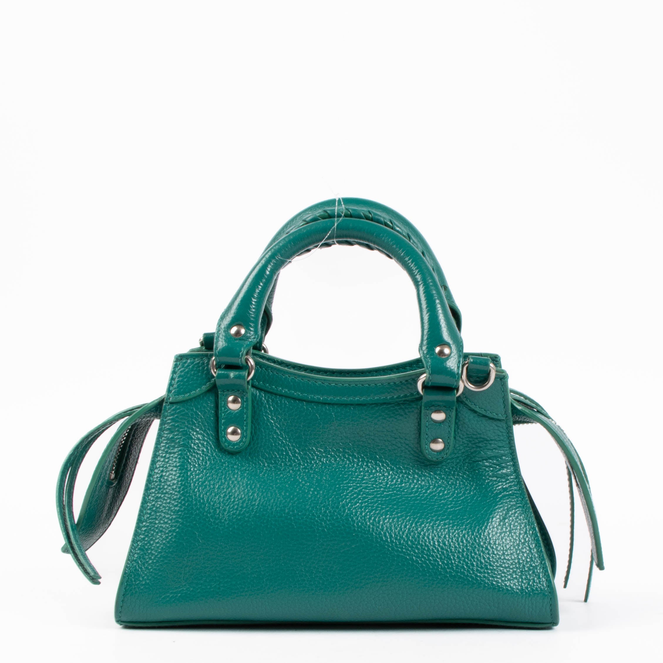 BALENCIAGA ネオクラシック　グリーン Balenciaga Green Neo Classic XS City Bag – Labellov