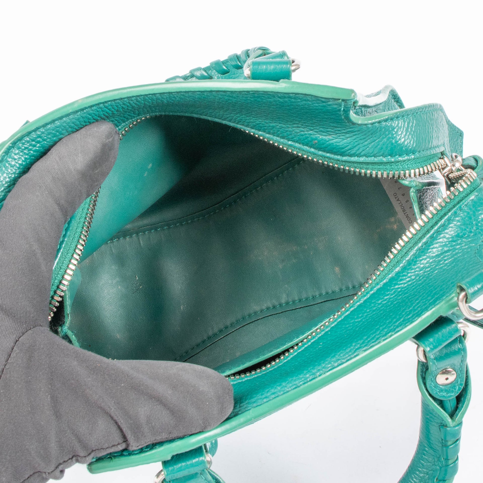 Balenciaga Green Neo Classic XS City Bag