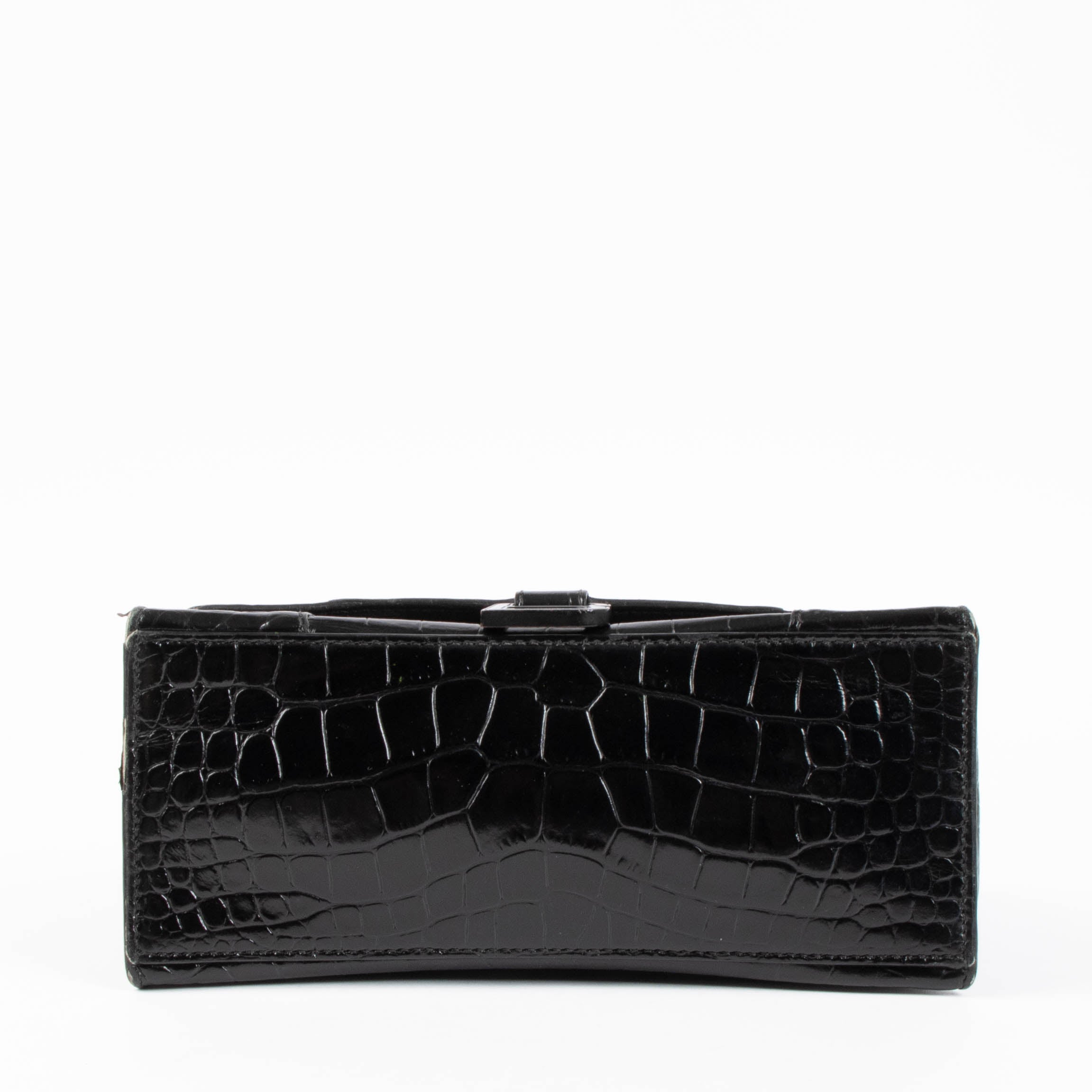 Balenciaga Black Croco Small Hourglass Bag – Labellov