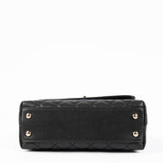 Shop this authentic chanel black caviar small coco handle pre-loved on Labellov.com