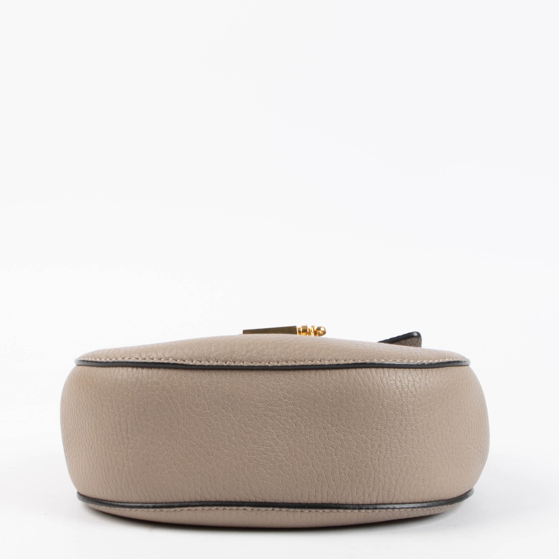 Chloé Taupe Leather Mini Drew Bag