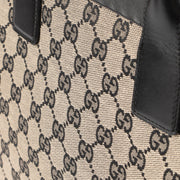 Shop this authentic Gucci Blue Monogram Vintage Top handle pre-loved on Labellov.com