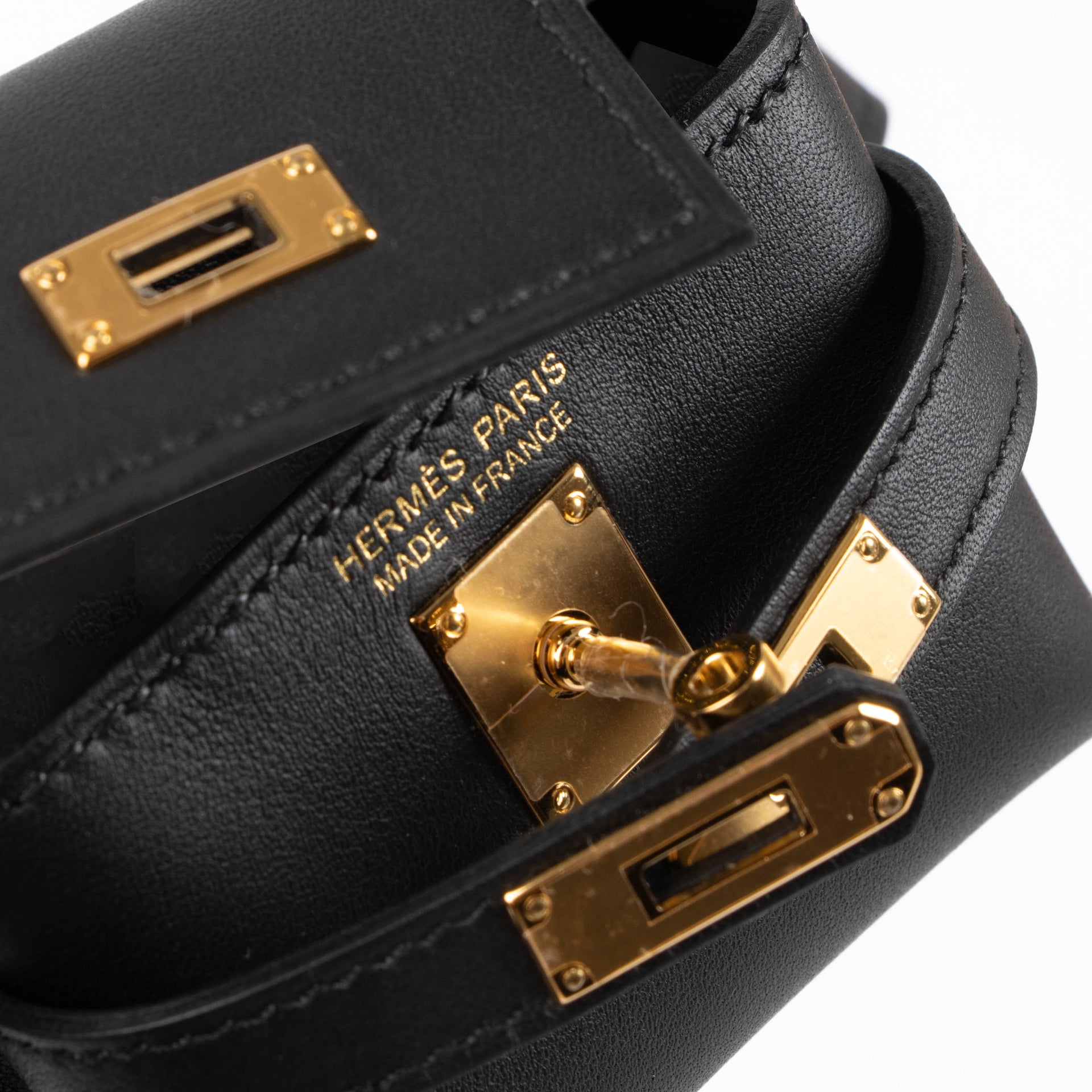 Hermès Kelly Moove Black Swift GHW