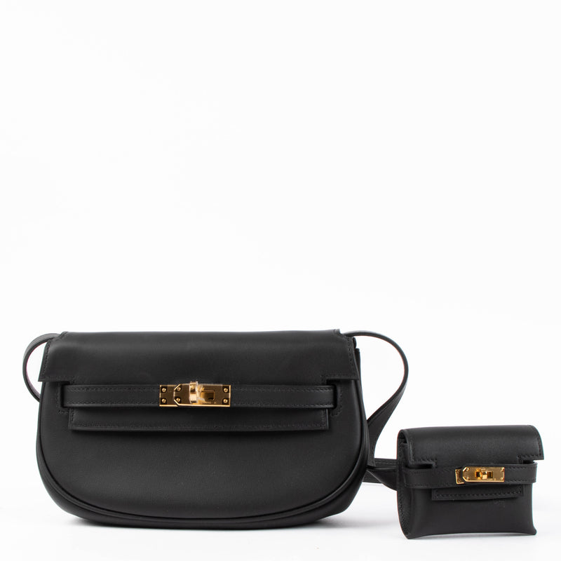 Hermès Kelly Moove Black Swift GHW