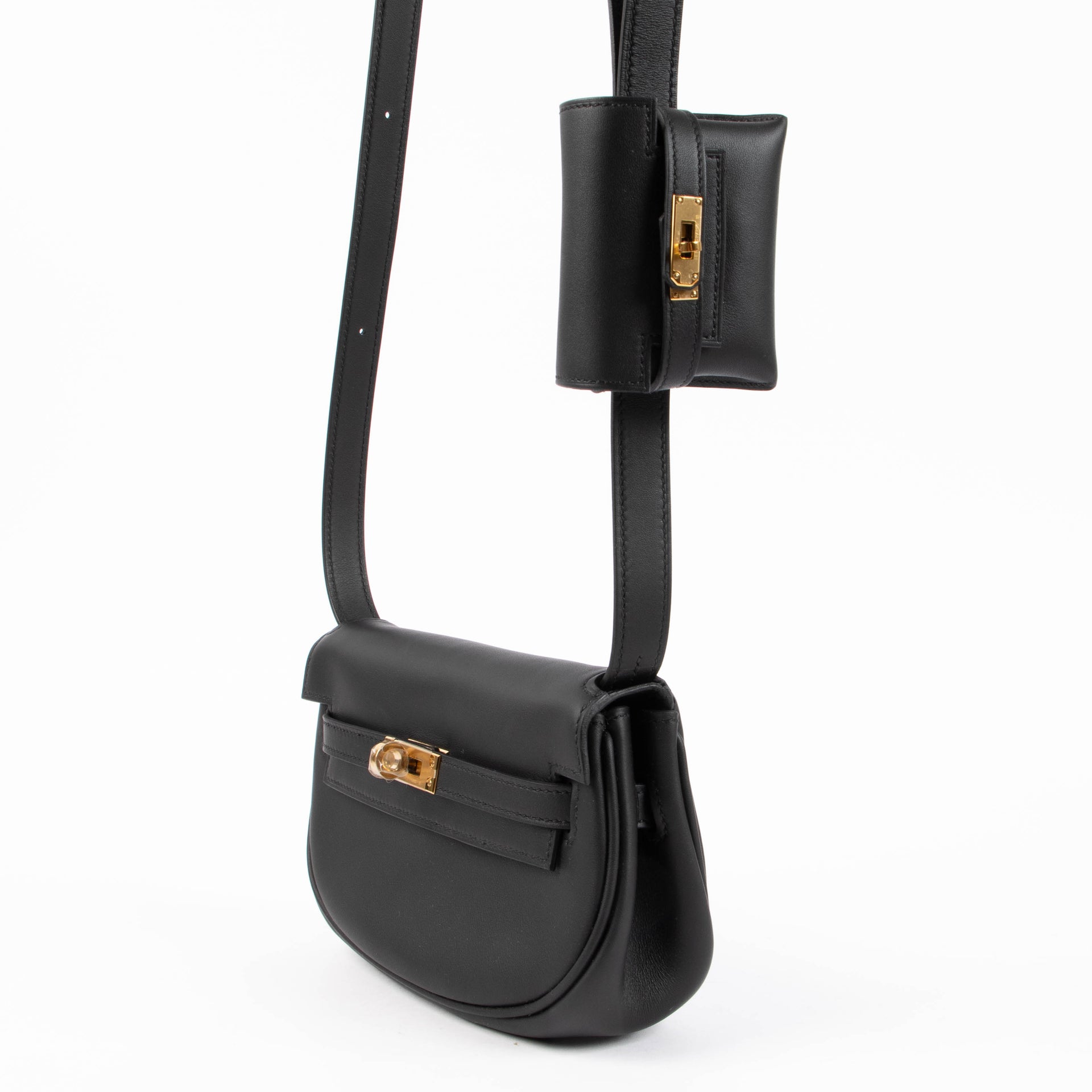 Hermès Kelly Moove Black Swift GHW