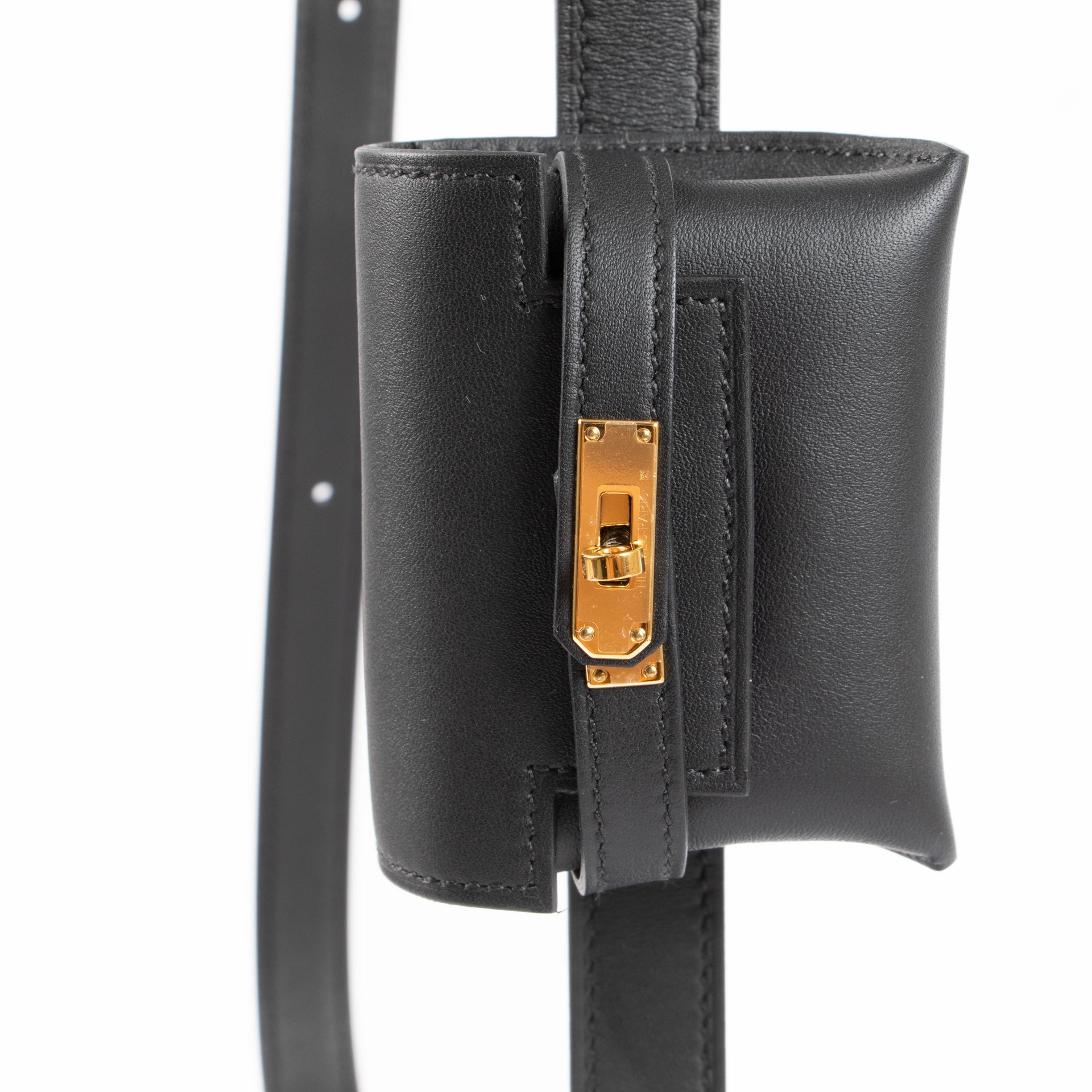 Hermès Kelly Moove Black Swift GHW
